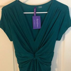 Seraphine Front Knot Maternity Dress